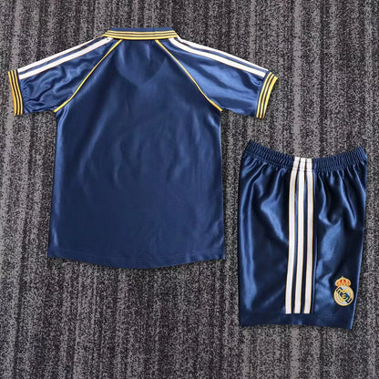 1998-2000 Retro Real Madrid Third Away Football Shirt 1:1 Kids Size