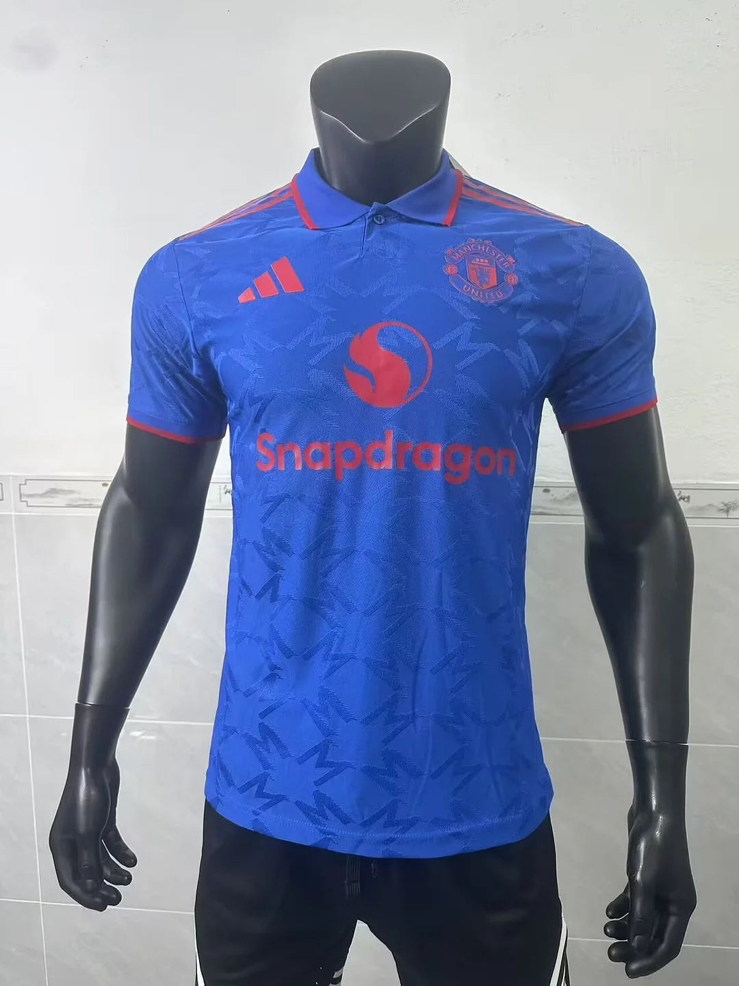 2025/2026 Player Version Manchester United Special Edition Blue Football Jersey 1:1