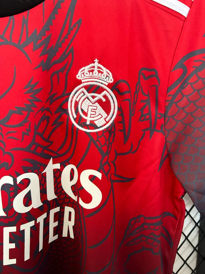 2025/2026 Real Madrid Dragon Red Special Edition Football Jersey 1:1