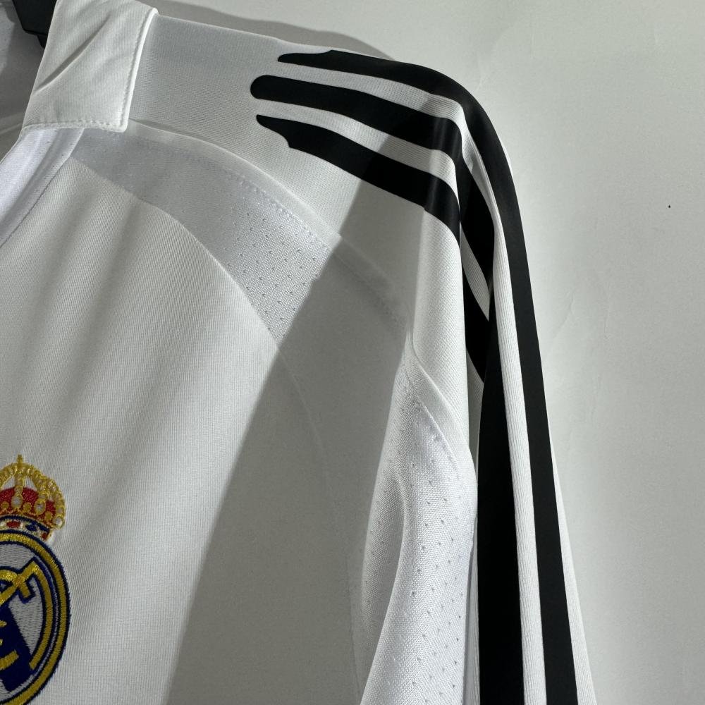 2005/2006 Retro Long Sleeve Real Madrid Home Soccer Jersey 1:1
