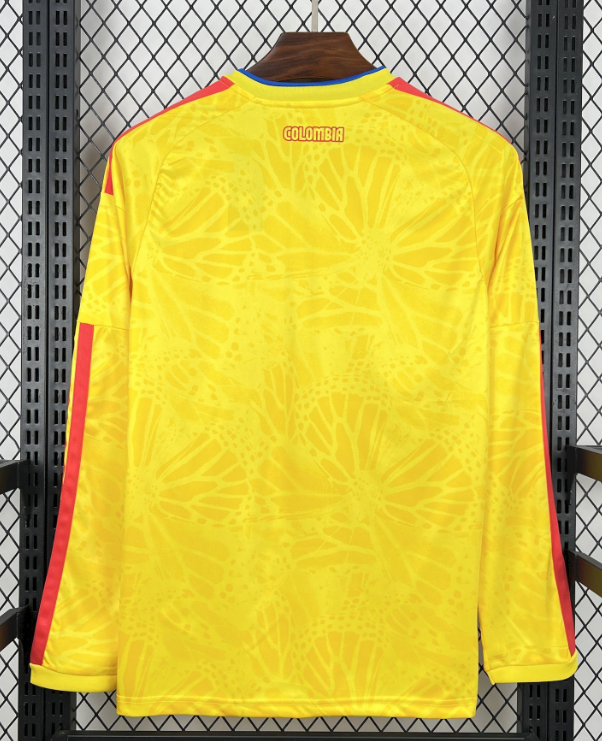 2026 Long Sleeve Colombia Home Football Jersey 1:1