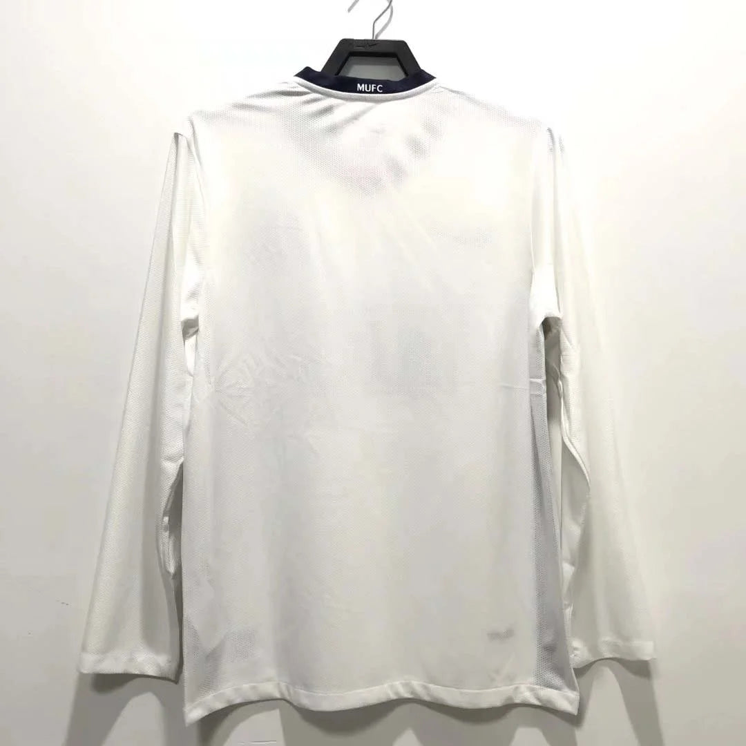 2008-2009 Retro Long Sleeve Manchester United Home Football Shirt 1:1