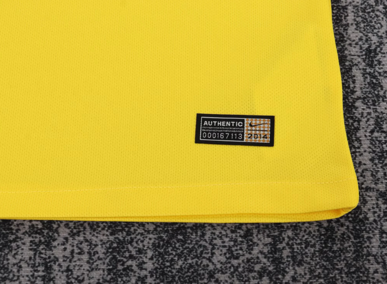 2014 Retro Brazil Home Football Jersey 1:1 Kids Size