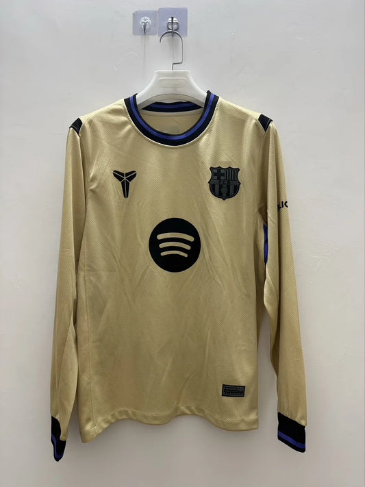 2025/2026 Long Sleeves Barcelona Away Football Jersey 1:1