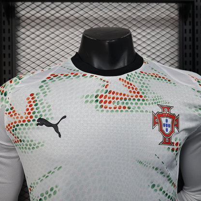 2025/2026 Player Version Long Sleeves Portugal Away Football Jersey 1:1