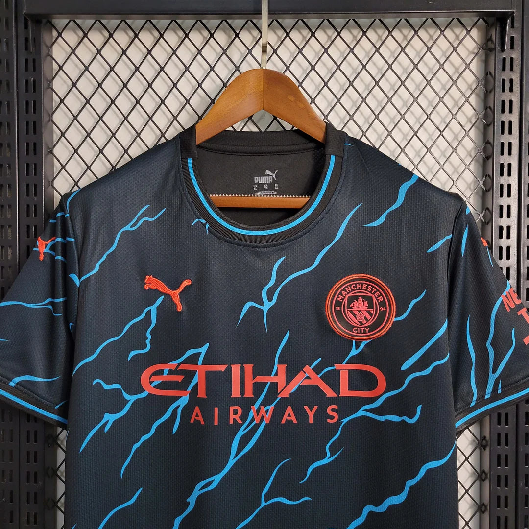 2023/2024 Manchester City Third Away Football Shirt 1:1