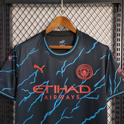 2023/2024 Manchester City Third Away Football Shirt 1:1