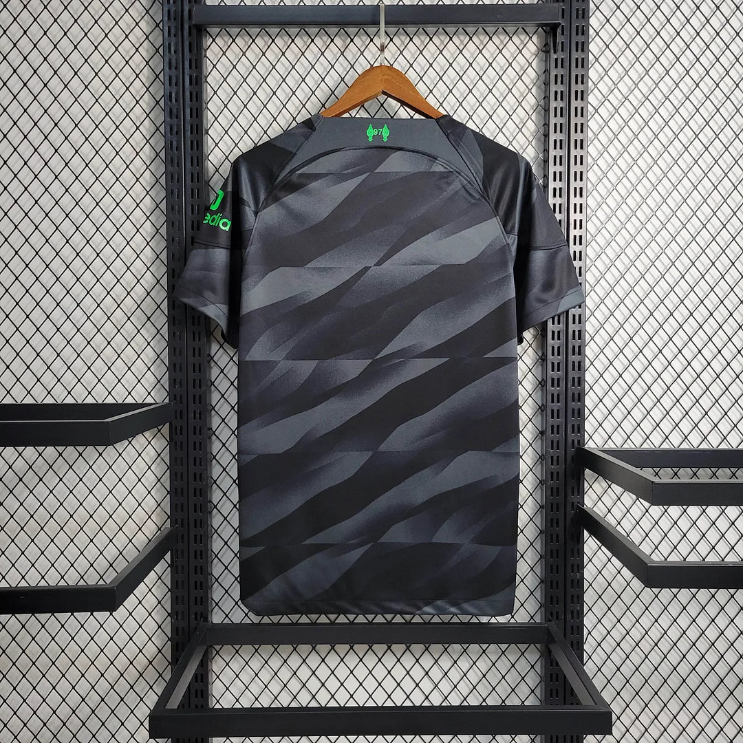 2023/2024 Liverpool Goalkeeper Black Soccer Jersey 1:1