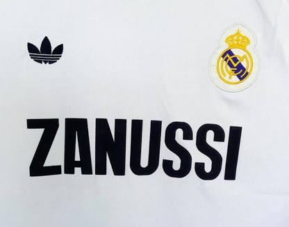 1984/1985 Retro Real Madrid Home Soccer Jersey 1:1