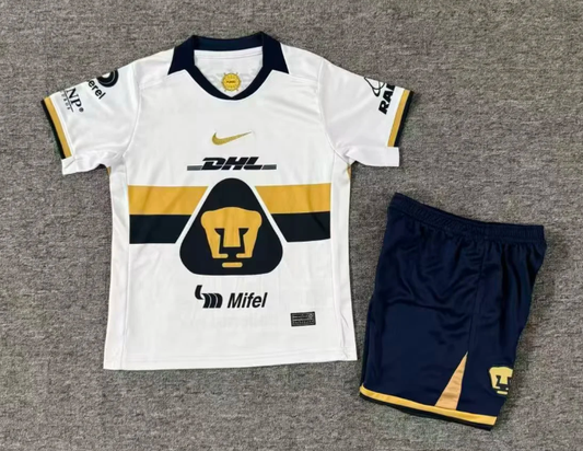 2025/2026 Pumas UNAM Home Football Shirt 1:1 Kids Size