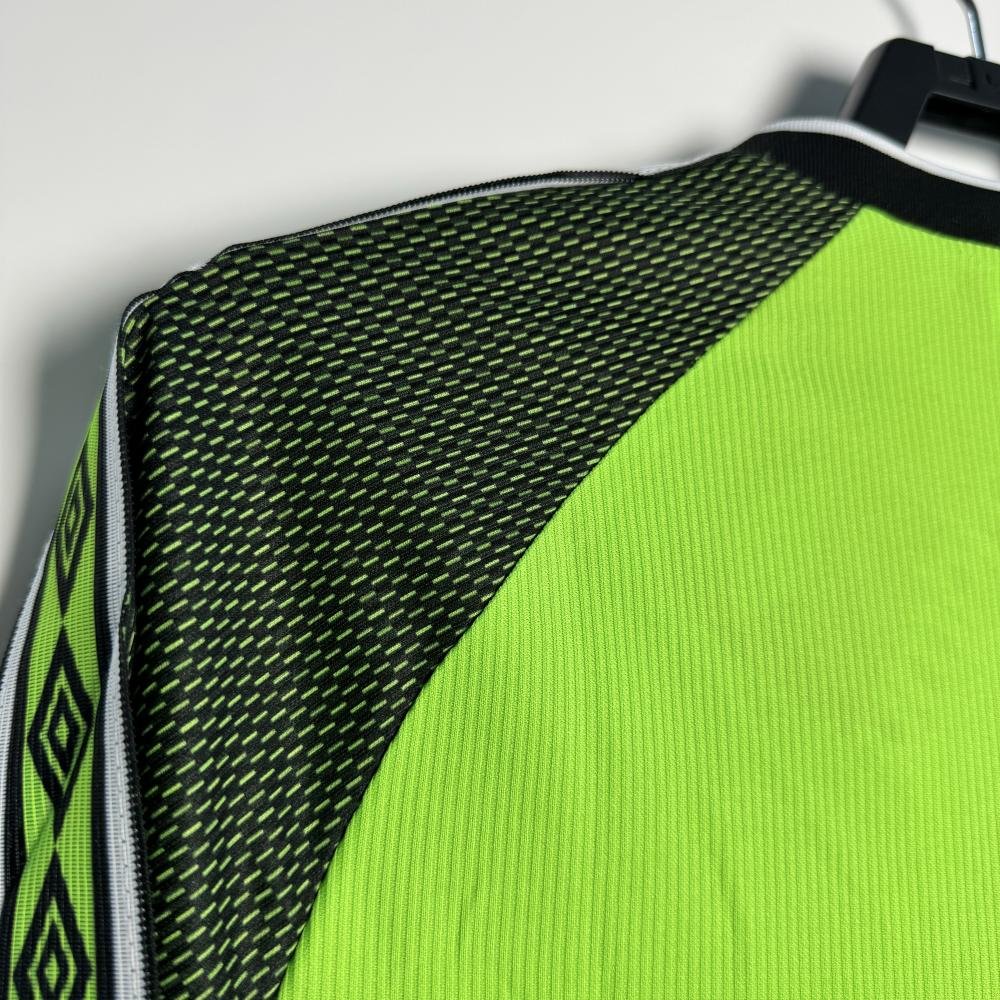 1998-1999 Retro Long Sleeve Manchester United Goalkeeper Football Shirt 1:1