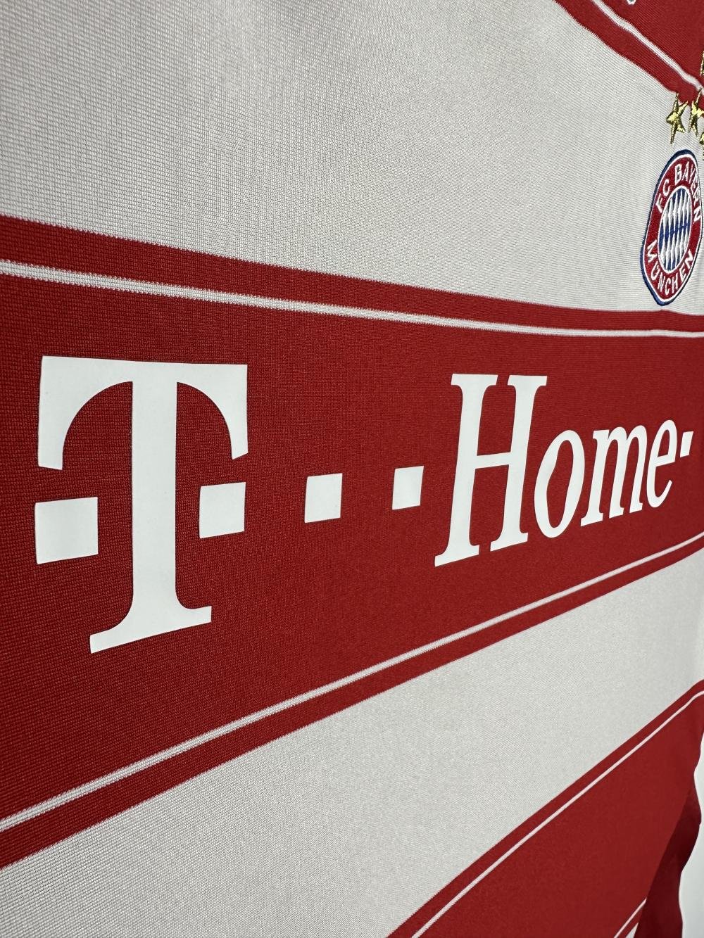 2007-2008 Retro Bayern Munich Home Football Jersey 1:1