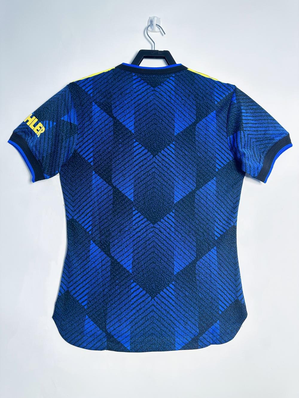 2021-2022 Retro Manchester United Third Away Football Shirt 1:1