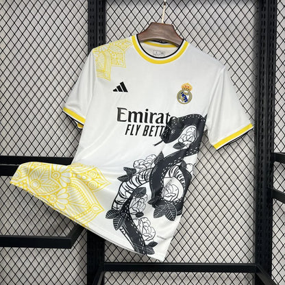 2024/2025 Real Madrid White and Black Mamba Special Edition Jersey 1:1