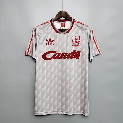 1989/1991 Retro Liverpool Away Football Shirt 1:1