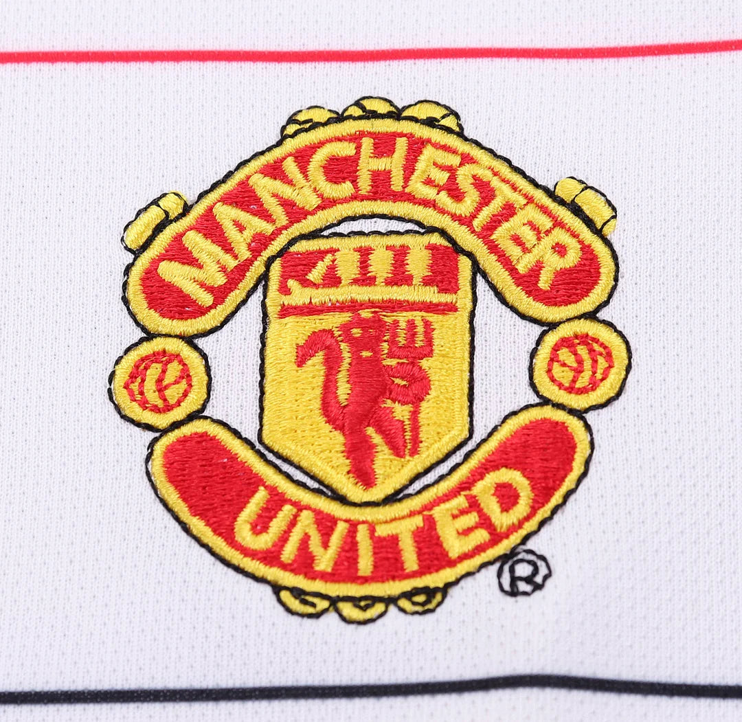 2003-2005 Retro Manchester United Away Football Shirt 1:1 Kids Size