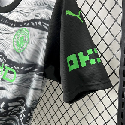 2025/2026 Manchester City Black And Gray Concept Version Football Jersey 1:1