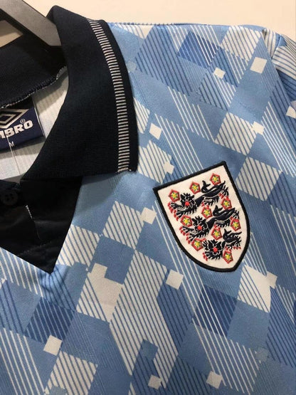 1990 Retro England Third Away Soccer Jersey 1:1