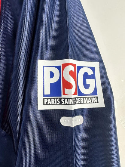 2001/2002 Retro Long Sleeve Psg Paris Saint-Germain Home Football Shirt 1:1
