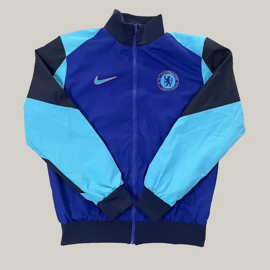2025 Chelsea Windbreaker Blue Soccer Jersey 1:1