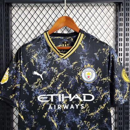 2023/2024 Manchester City Special Edition Black Football Shirt 1:1