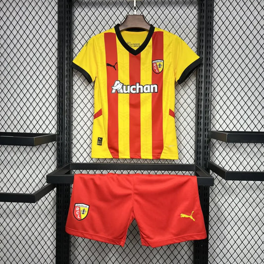 2024/2025 RC Lens Home Football Shirt 1:1 Kids Size