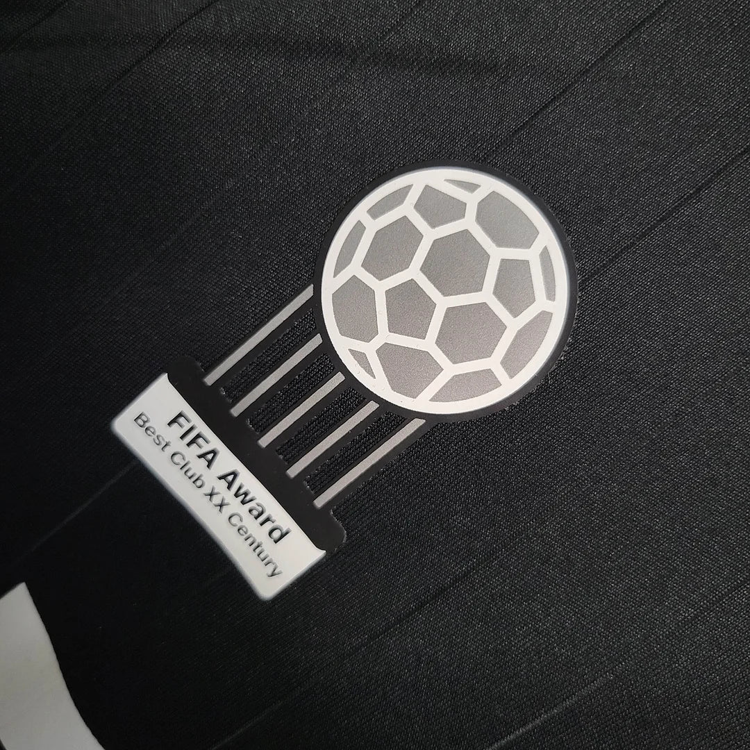 2006/2007 Retro Long Sleeve Real Madrid Away Jersey 1:1