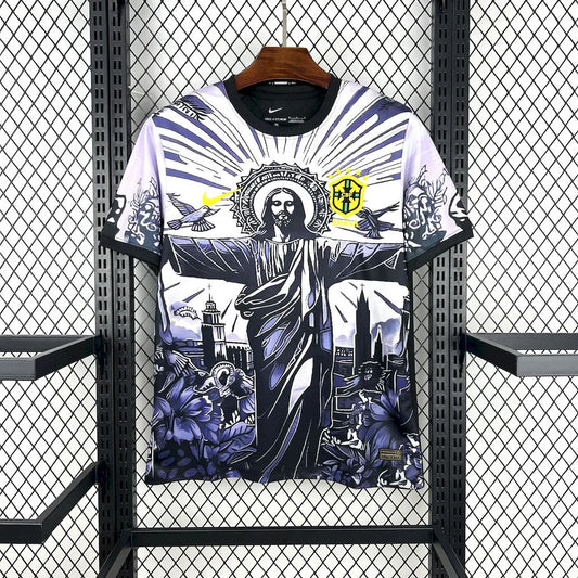 2025/2026 Brazil jesus black Football Shirt 1:1