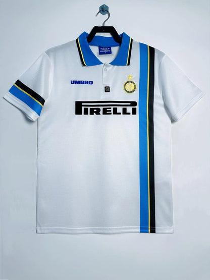 1997/1998 Retro Internazionale Milan Away Football Jersey 1:1