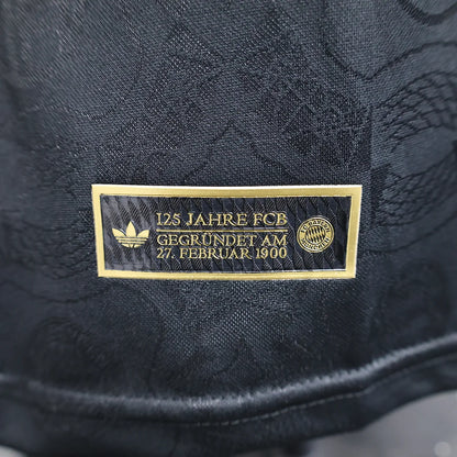 2025/2026 Player Version Bayern Munich 125th Anniversary Black Soccer Jersey 1:1