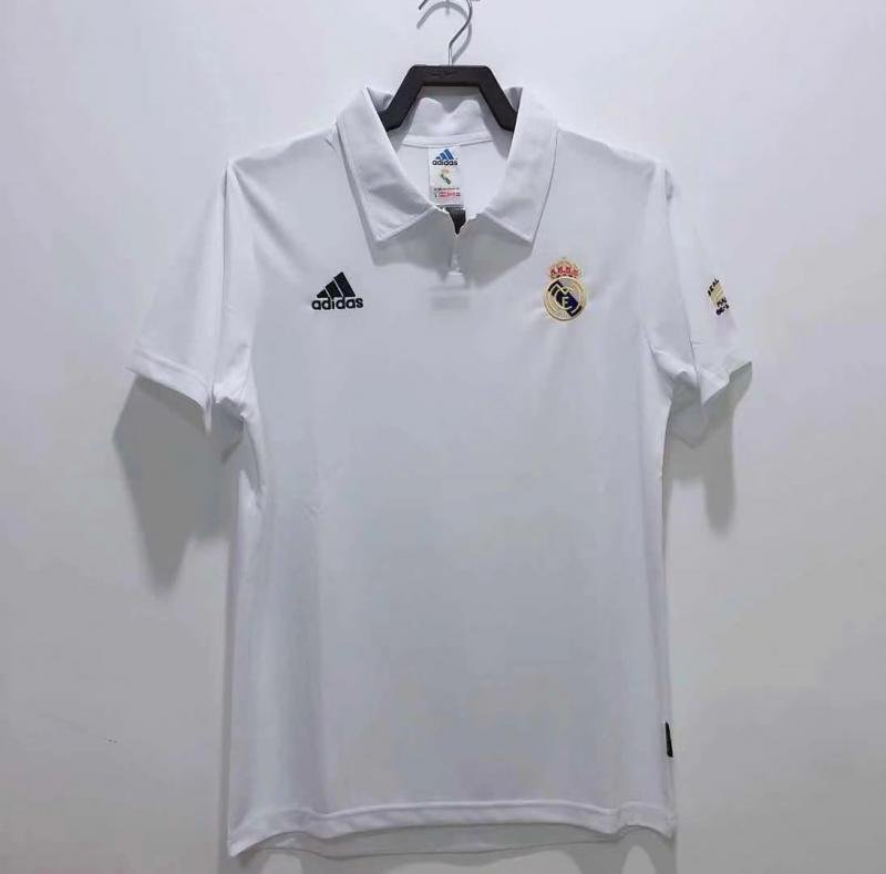 2002/2003 Retro Real Madrid Home Football Jersey Champions League Edition 1:1