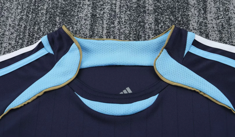 2006 Retro Argentina National Team Away Football Jersey 1:1 Kids Size