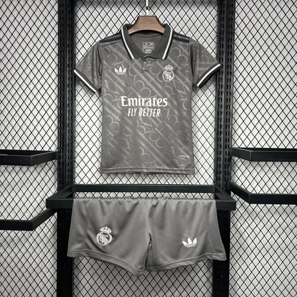 2024/2025 Real Madrid Third Away Football Shirt 1:1 Kids Size