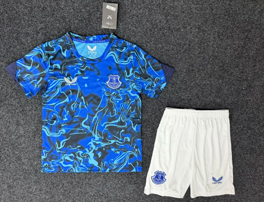 2025/2026 Everton Training Suit Football Jersey 1:1 Quality Thai Kids Size