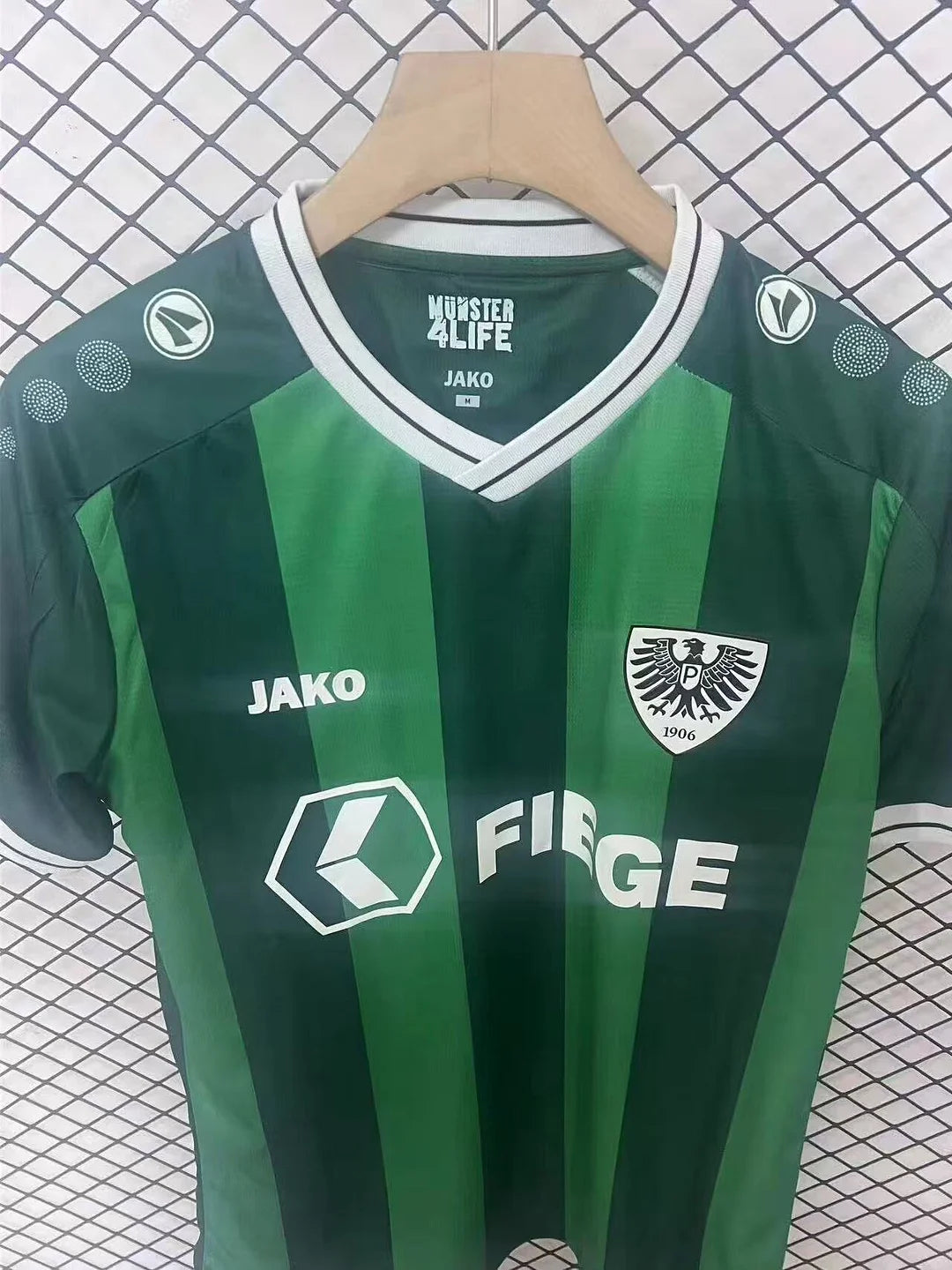 2025/2026 Preu?en M¨¹nster Home Football Jersey 1:1