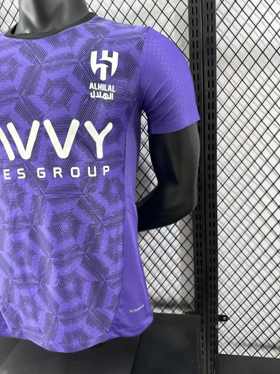 2024/2025 Player Version Al-Hilal Saudi Third Away Football Shirt 1:1