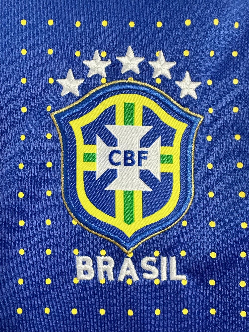 2010 Retro Brazil Away Soccer Jersey 1:1