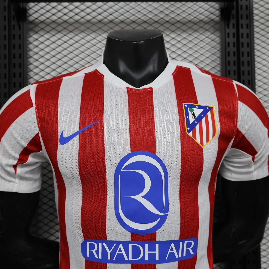 2025/2026 Player Version Atletico Madrid Home Football Jersey 1:1