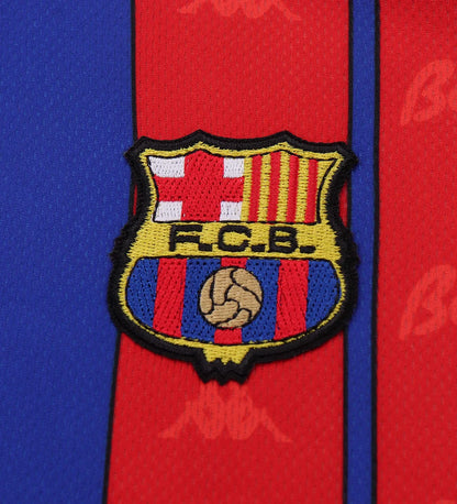 1997-1998 Retro Barcelona Home Football Shirt 1:1 Kids Size