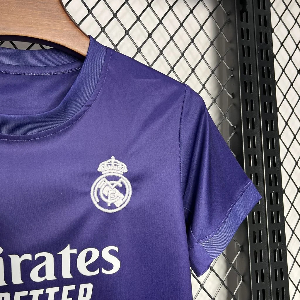 2024/2025 Real Madrid Y-3 Special Edition Purple Football Shirt 1:1 Kids Size