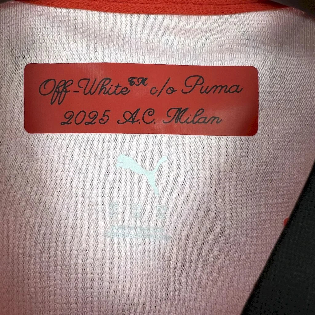 2025/2026 AC Milan Joint Edition Football Shirt 1:1 Kids Size