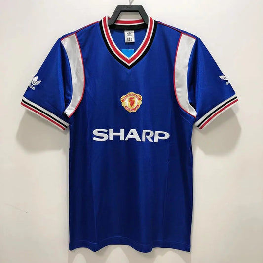 1985 Retro Manchester United Away Football Shirt 1:1