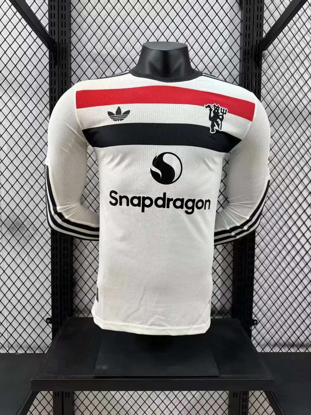 2024/2025 Player Version Manchester United Third Away Long Sleeve Football Shirt 1:1