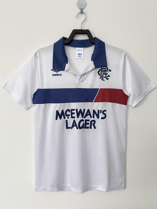 1993/1994 Retro Rangers Away White Football Shirt 1:1