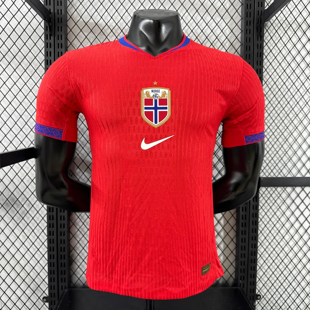 2025 Player Version Norway National Team Home Football Jersey 1:1