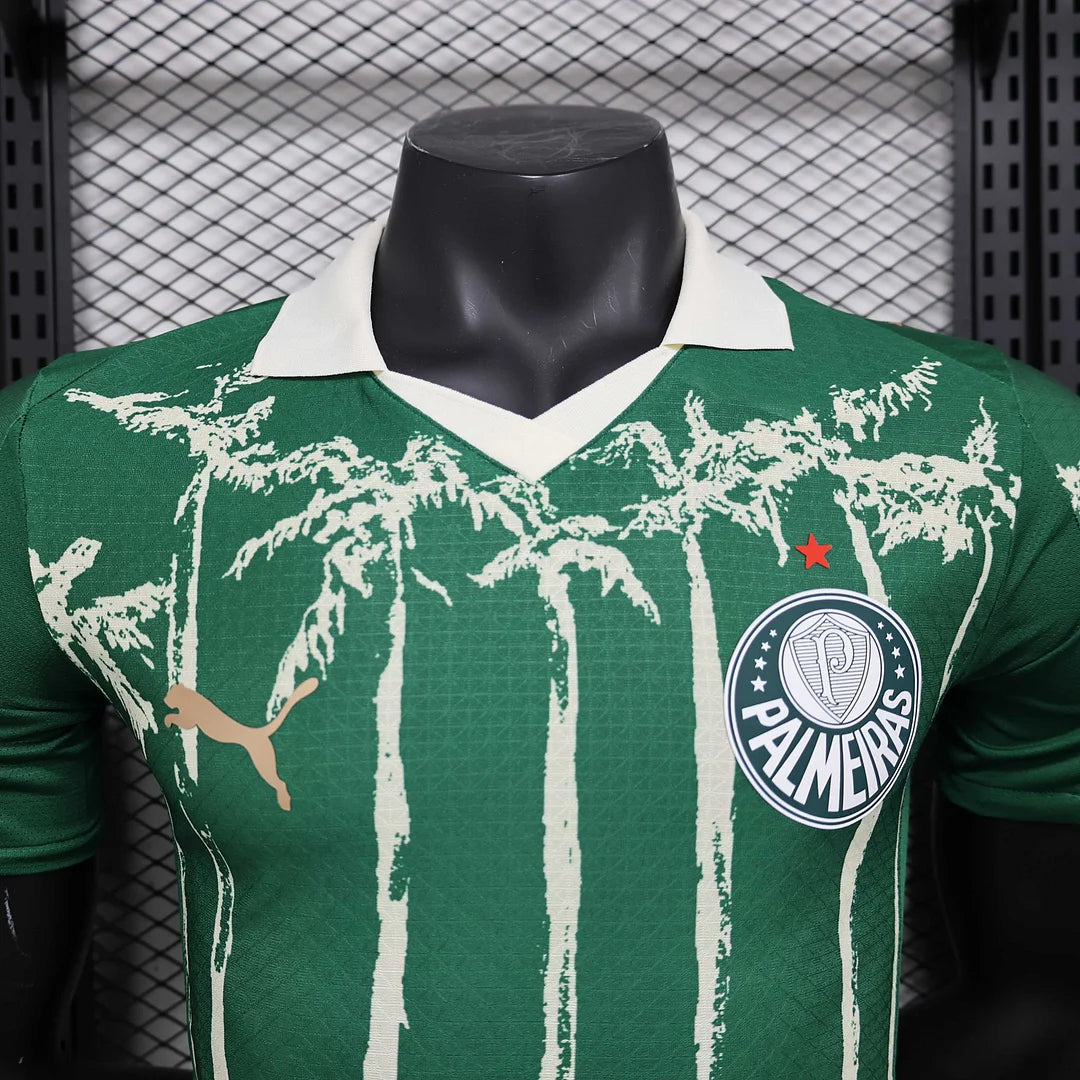 2025/2026 Player Version Palmeiras Home Green Football Jersey 1:1