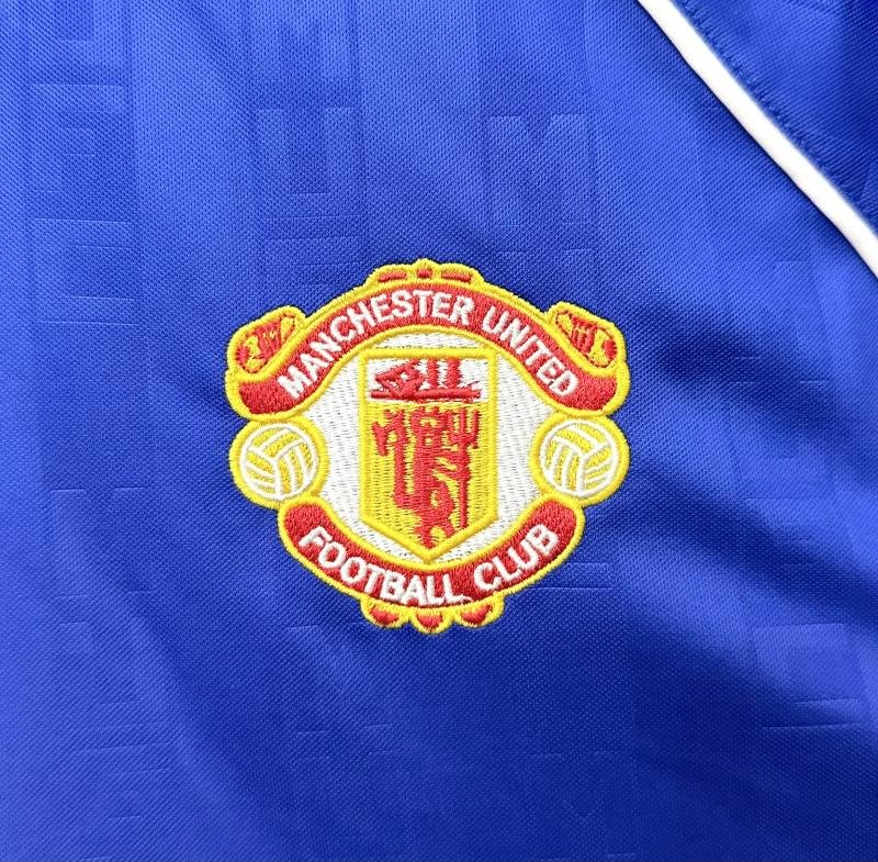 1988-1990 Retro Manchester United Third Away Football Shirt 1:1