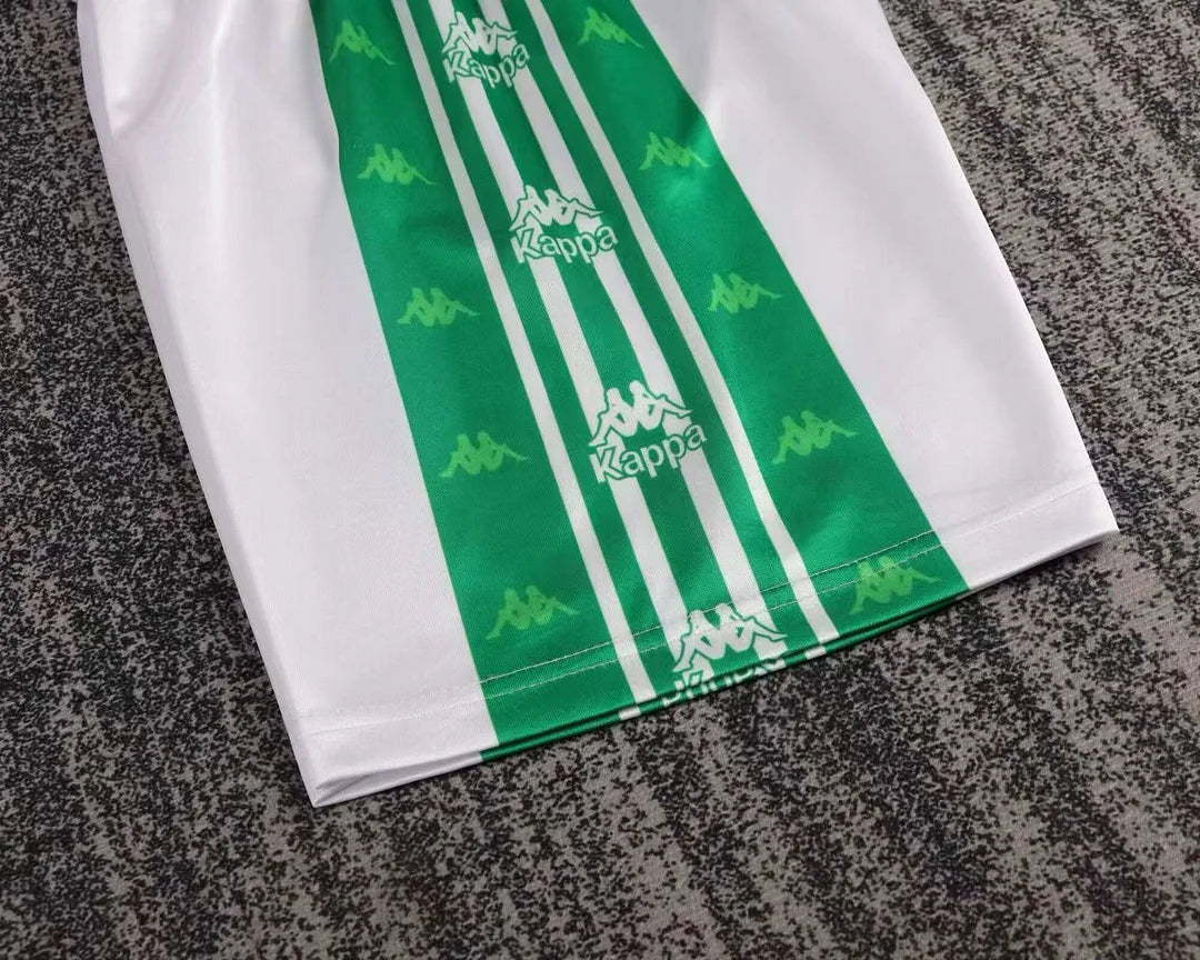 1995-1997 Retro Real Betis Home Football Shirt 1:1 Quality Kids Size