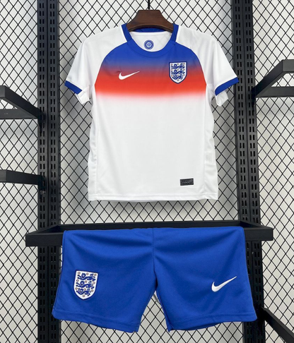 2025/2026 England Home Football Jersey 1:1 Kids Size
