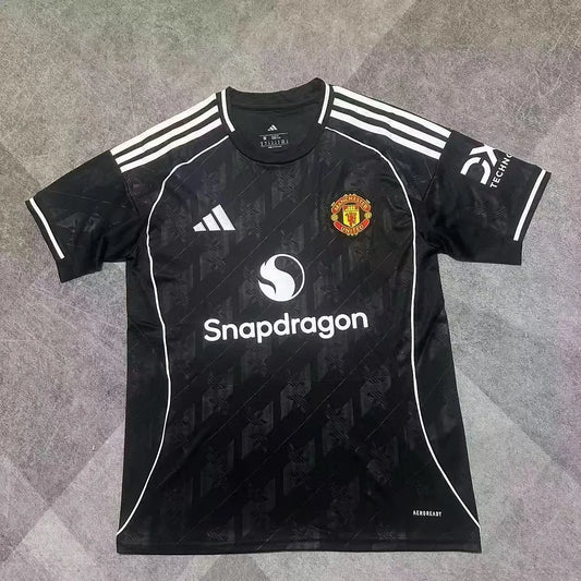 2025/2026 Manchester United Special Edition Black And White Football Jersey 1:1